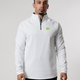 Opendorse White Quarter Zip